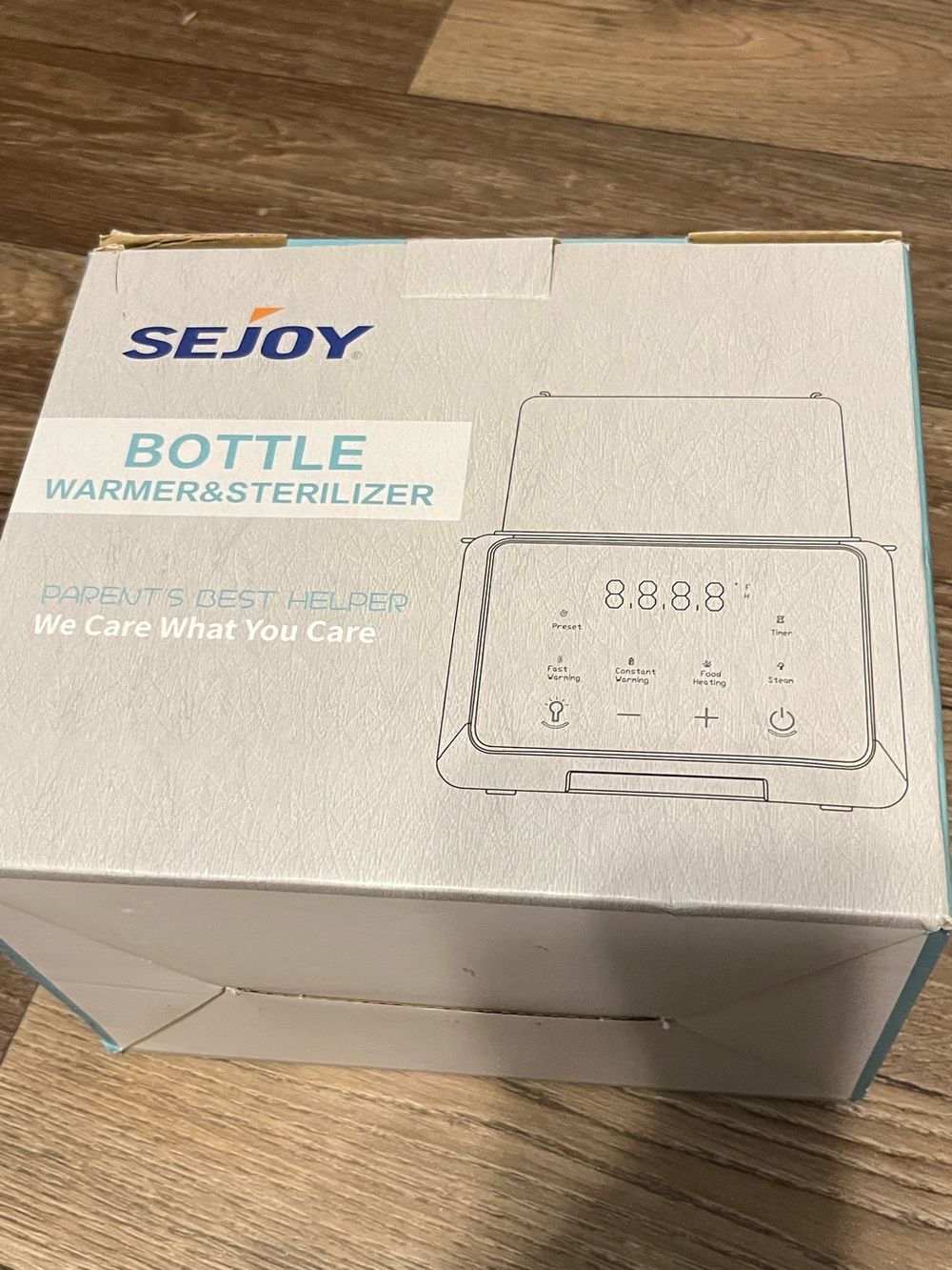 Bottle Warmer & Sterilizer in White